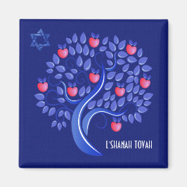 Rosh Hashanah. Judiska nyårserbjudanden Magnet
