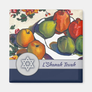 Rosh Hashanah. Judiska nyårserbjudanden Magnet