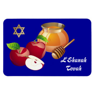 Rosh Hashanah Judiska nyårserbjudanden Magnet