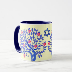 Rosh Hashanah Judiska nyårserbjudanden Mugg