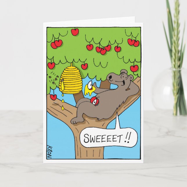 Rosh Hashanah, judiskt nyårskort Helgkort (Framsida)