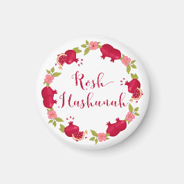 Rosh Hashanah New Year Pomegranate Flower Wandan Magnet
