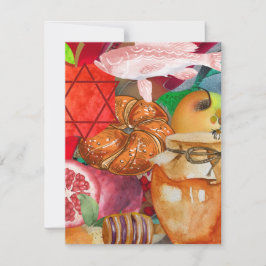 Rosh Hashanah Note Cards Anteckningskort