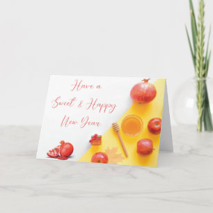 Rosh Hashanah - Shana Tova Jewish High Helgdag Kort
