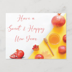 Rosh Hashanah Shana Tova Jewish New Year Wishing Vykort