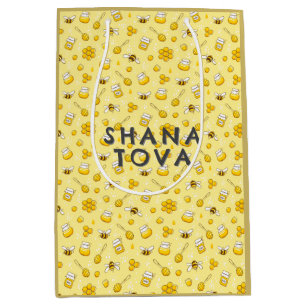 Rosh Hashanah Shana Tova Söt Roligt Namn Gift Bag