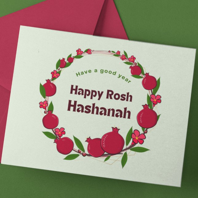 Rosh Hashanah Vykort (Skapare uppladdad)