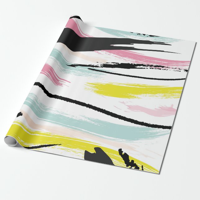 Röshåla Presentpapper (Utrullad)
