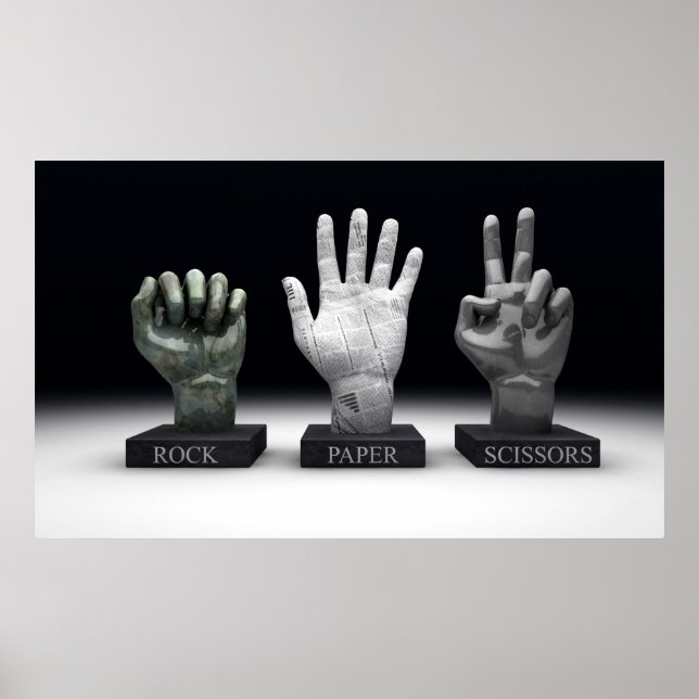 Roshambo - Sten Pappra saxar Poster (Framsidan)