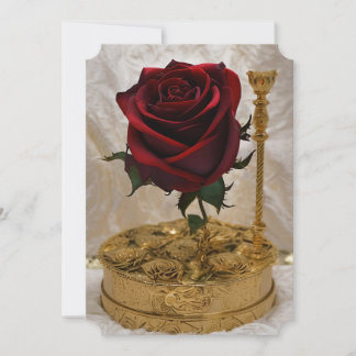 RosiCrucian Blood Ro Guld Secret Julkort