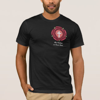 Rosicrucian Emblem, Mia Victoria i Cruce Rosea Tee Shirt