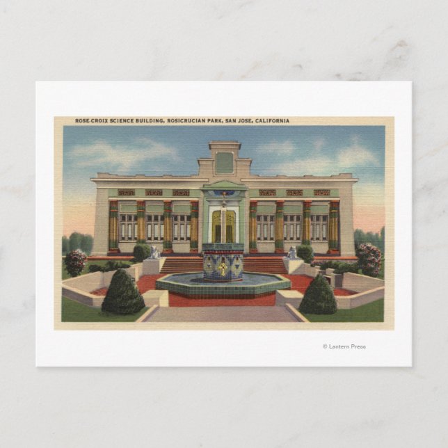 RosiCrucian Park, Ro-Croix Sciene Bldg Vykort (Framsida)