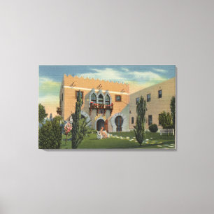 Rosicrucian parkerar det orientaliska museet canvastryck
