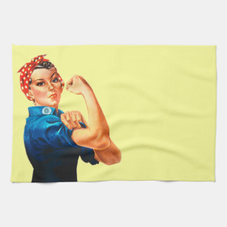 Rosie affischen för Riveter WWII Kökshandduk