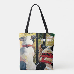 Rosie and Brie Tote Bag Tygkasse