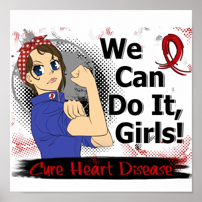 Rosie Anime WCDI Heart Disease Poster (Framsidan)