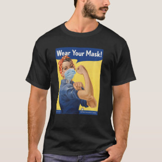 Rosie-Bäran din Ansikte-mask stoppar Morsa T Shirt