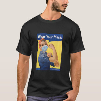 Rosie-Bäran din Ansikte-mask stoppar Morsa T Shirt