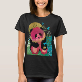 ROSIE BEAR-panda - mörk-skjortor väljer stil T Shirt
