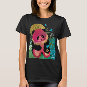 ROSIE BEAR-panda - mörk-skjortor väljer stil T Shirt
