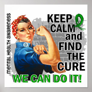 Rosie Behålla Lugn Mental Health.png Poster