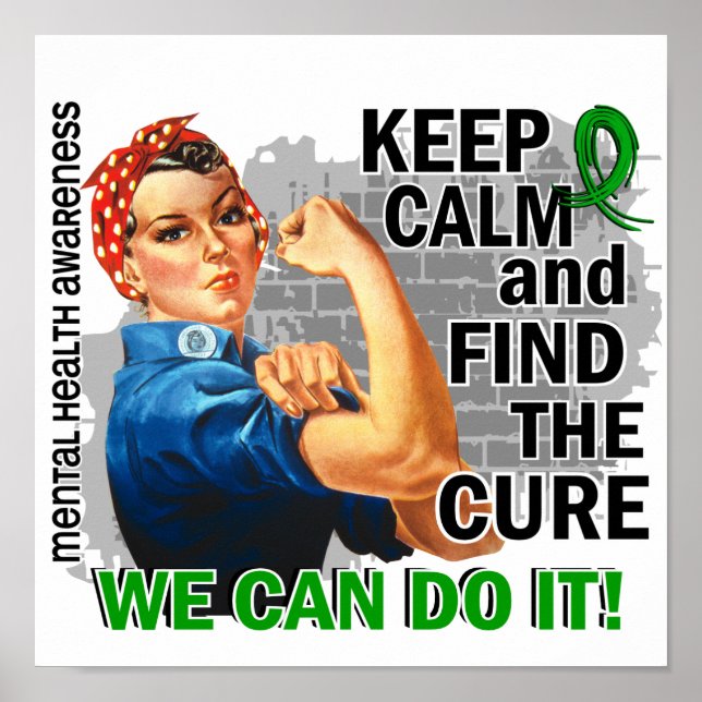 Rosie Behålla Lugn Mental Health.png Poster (Framsidan)