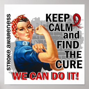 Rosie Behålla Lugn Stroke.png Poster