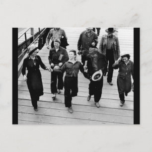 Rosie de Riveters på Boardpromenaden Vykort