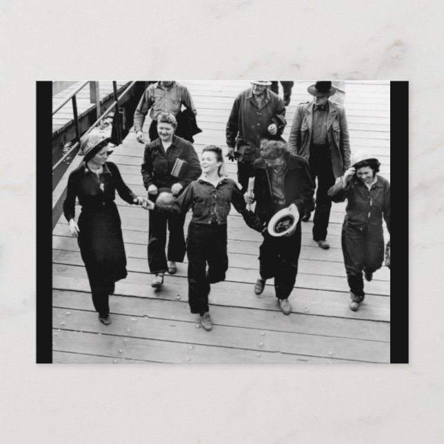 Rosie de Riveters på Boardpromenaden Vykort (Framsida)