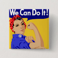 Rosie den grafiska designen för Riveter