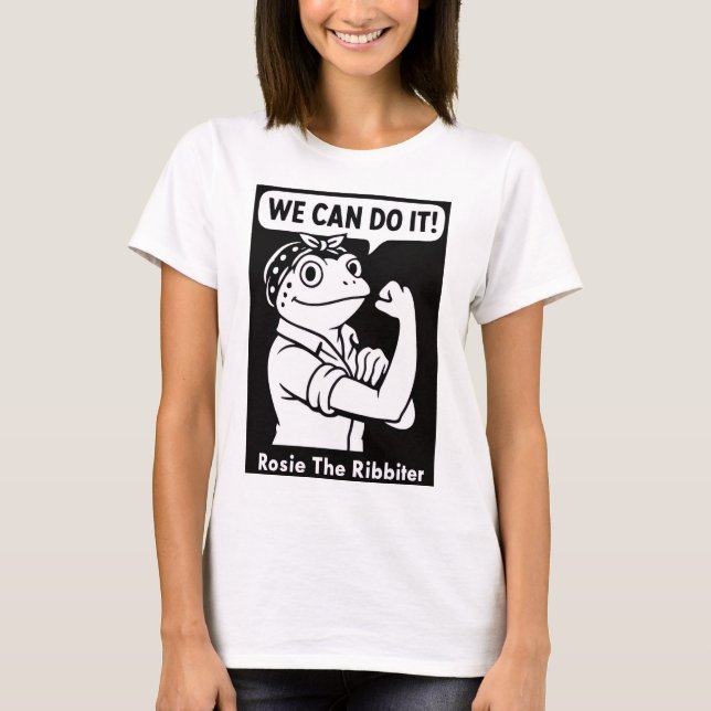 Rosie den Kväkaren T Shirt (Framsida)
