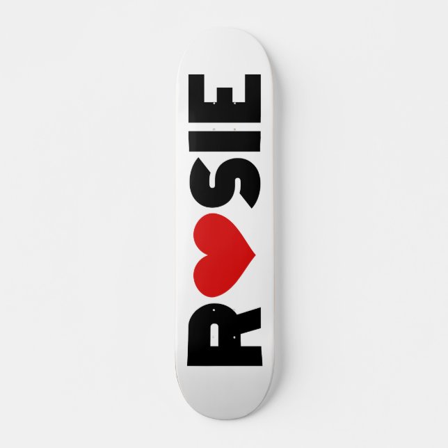 Rosie Kärlek Skateboard (Framsida)