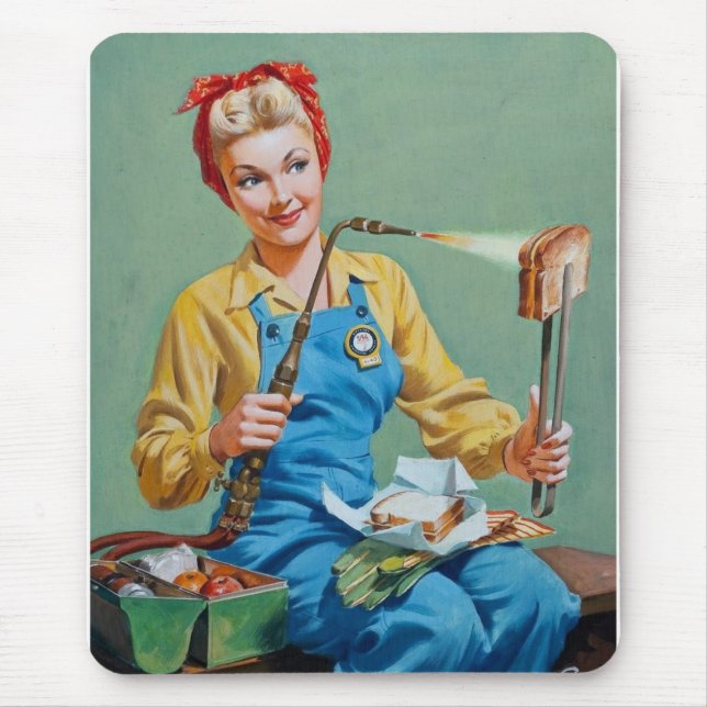 Rosie of the Riveter Makes Tosted Cheese Musmatta (Framsidan)