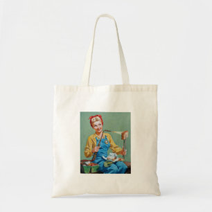 Rosie of the Riveter Makes Tosted Cheese Tygkasse