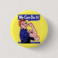Rosie of the Riveter Meet Roy Lichtenstein Pop Art