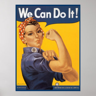 Rosie Poster från WWI och WWII