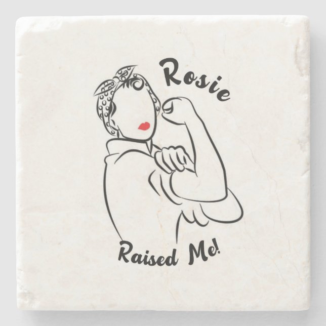 Rosie Razed Decade - Kanvastryck Stenunderlägg (Framsidan)