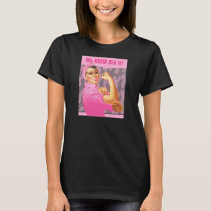 Rosie Riveter Anpassningsbar Cancer T Shirt
