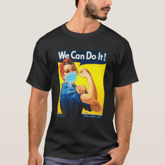 Rosie, Riveter Ansikte, vi kan göra det, Ansikte M T Shirt