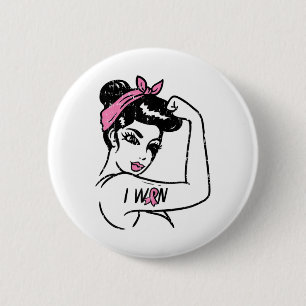 Rosie Riveter I Won Awareness Breast Cancer Surviv Knapp