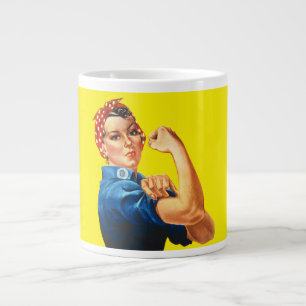 Rosie Riveter Jumbo Mugg