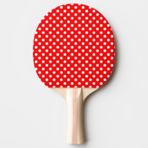 Rosie Riveter Mode Stil Retro Polka dots Pingisracket