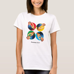 ROSIE RIVETER Proverbs T Shirt