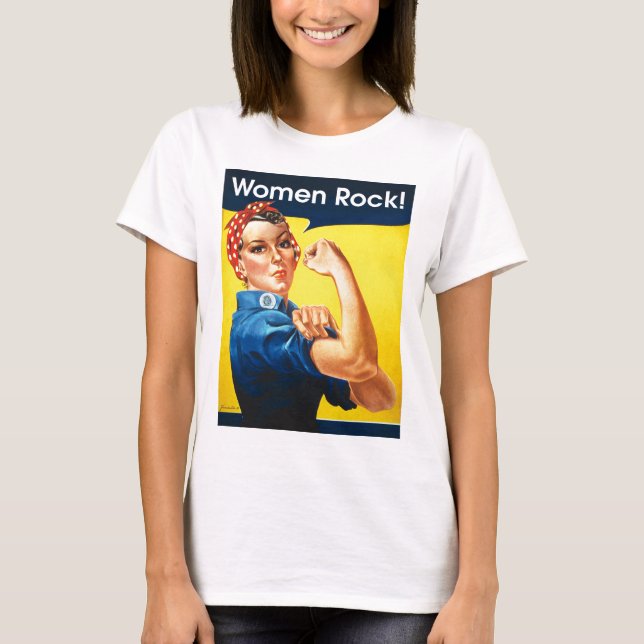 Rosie, Riveter ~ T-shirt (Framsida)