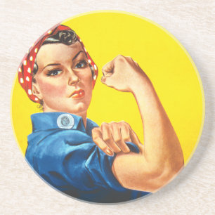 Rosie Riveter Underlägg Sandsten