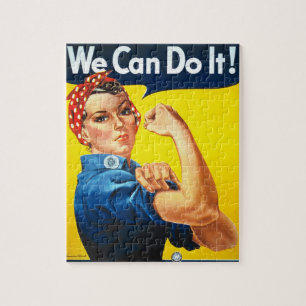 Rosie Riveter Vintage Pussel