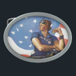 "Rosie riveteren ",<br><div class="desc">Arbetare för Norman Rockwell | kvinnafabrik,  flagga bakom,  Mein Kampf på fot</div>