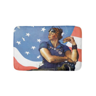 "Rosie riveteren ", Badrumsmatta