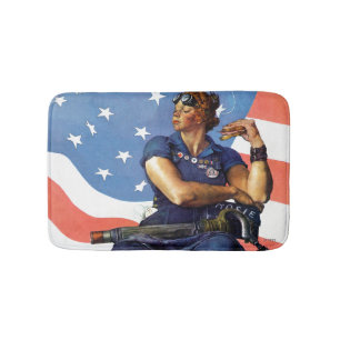 Rosie riveteren badrumsmatta
