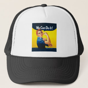 Rosie riveteren "kan vi göra den! ", keps